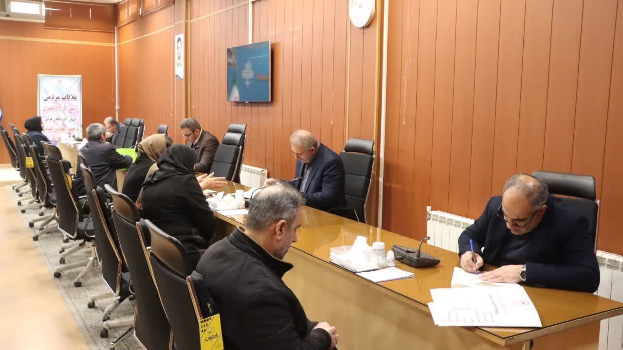 سی و دومین دیدار چهره به چهره معاونین قضایی رئیس کل دادگستری آذربایجان غربی