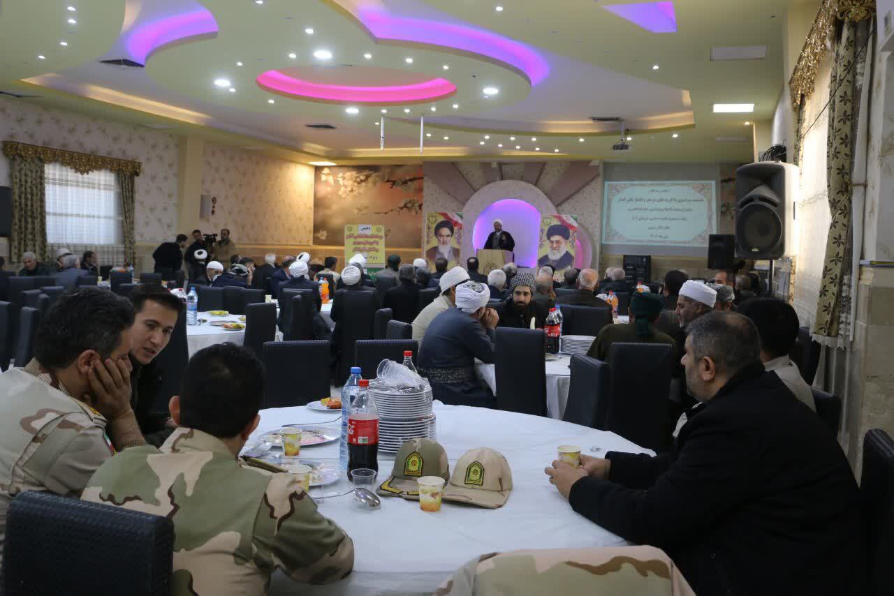 نشست مرزبانی شهرستان خوی با حضور گروه‌ها  و اقشار تأثیرگذار