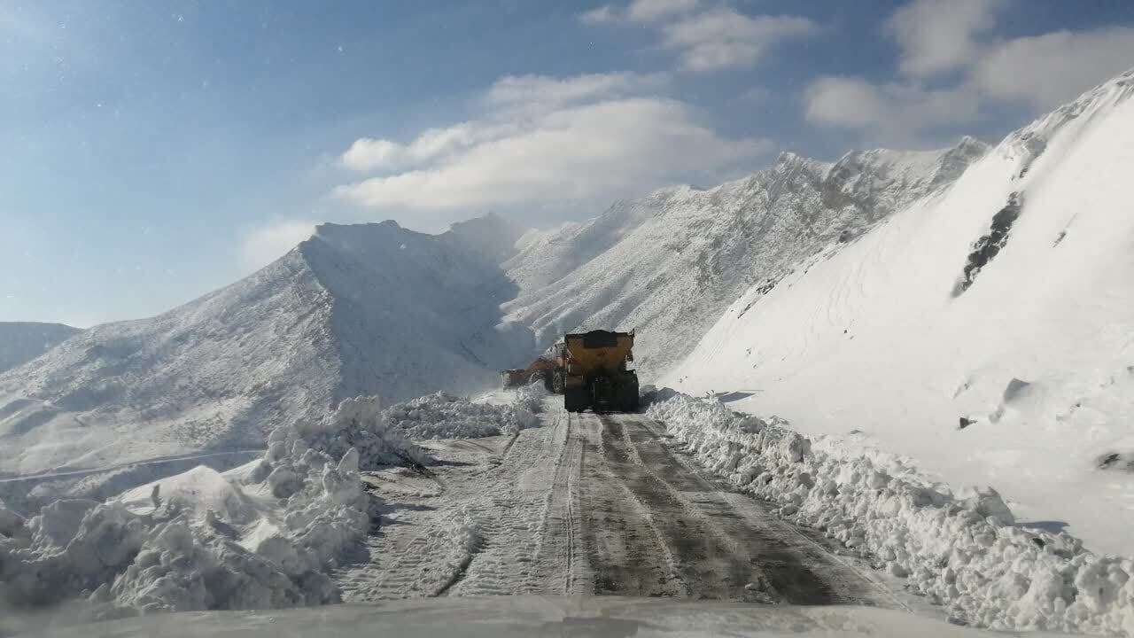 گردنه زمزیران سردشت بازگشایی شد