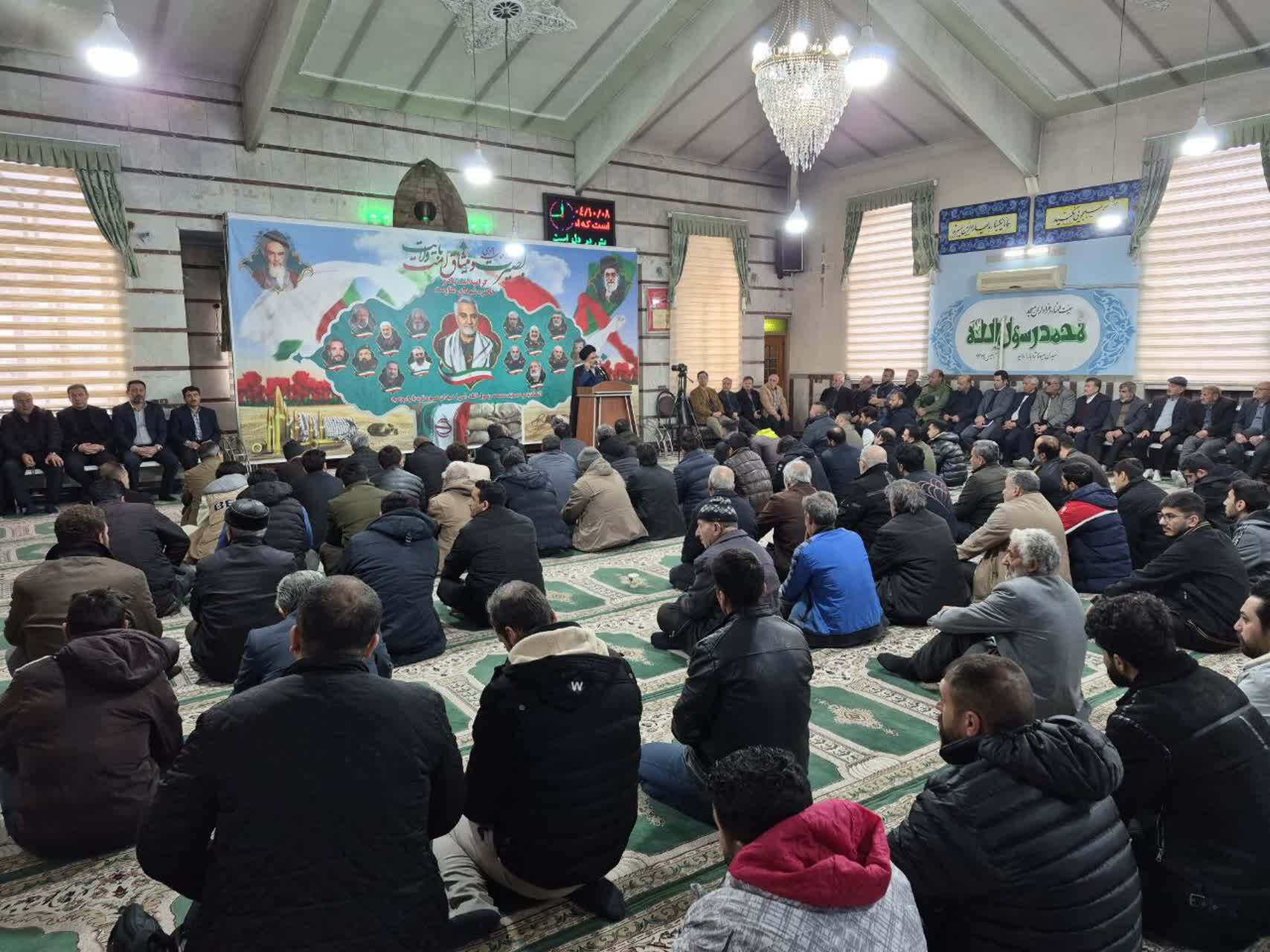 برگزاری آیین گرامیداشت حماسه‌ی نهم دی ماه در ارومیه