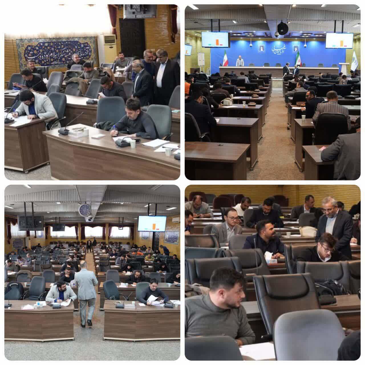 برگزاری آزمون بدو خدمت پذیرفته‌شدگان فرمانداری‌ها و بخشداری‌های آذربایجان‌غربی