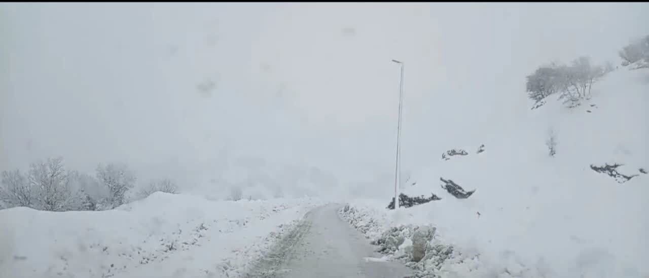 محور مرز تمرچین مسدود است