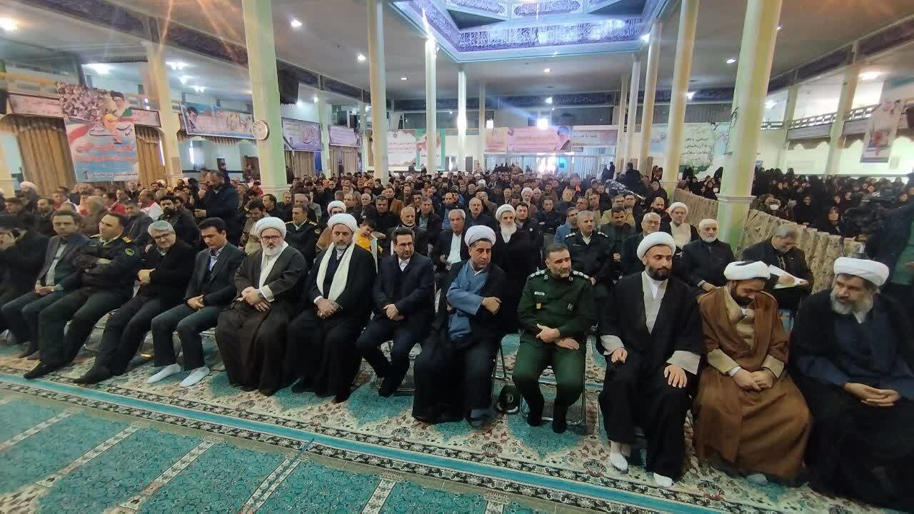 مراسم گرامیداشت ۹ دی در میاندوآب برگزار شد