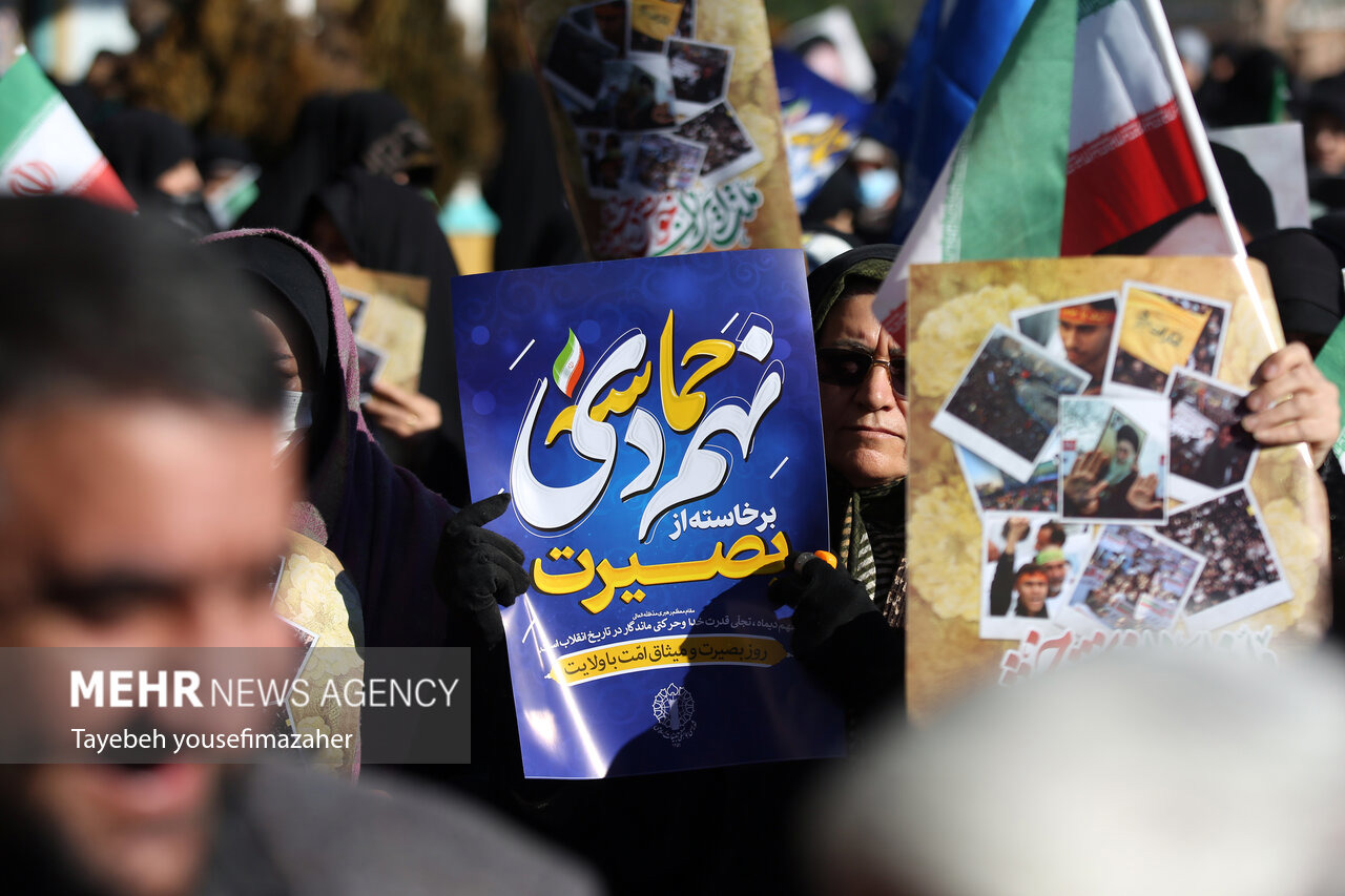 بصیرت رمز عبور از فتنه ها؛ بازخوانی حماسه ۹ دی در آذربایجان غربی