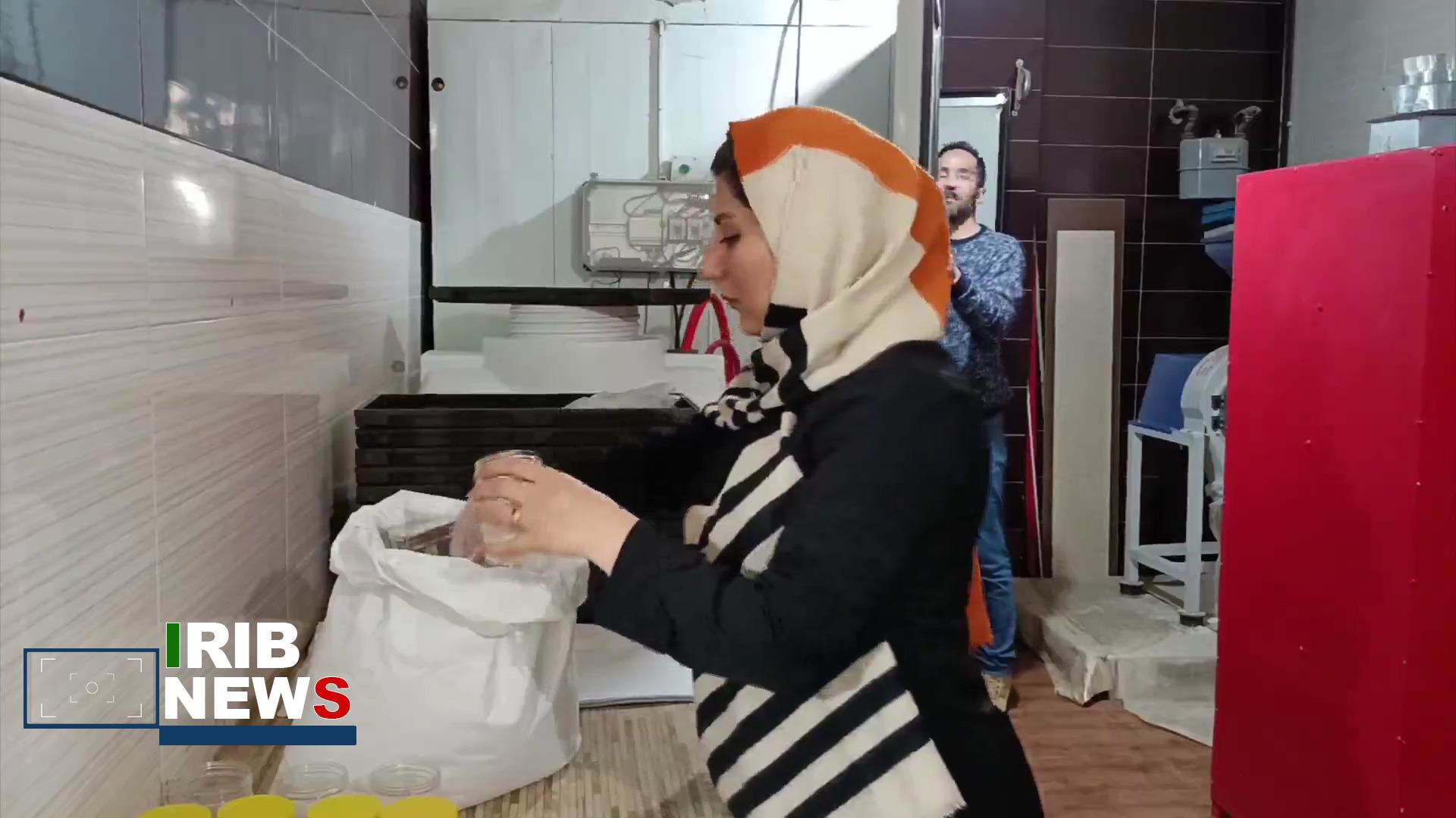 کارآفرینی بانوی مراغه‌ای با تولید پودر جوانه گندم