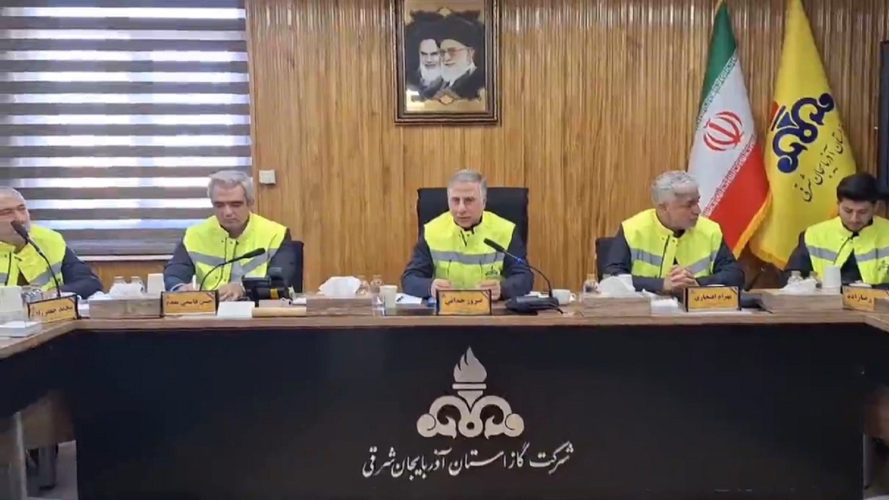 مصرف بیش از ۴۵ میلیون مترمکعب گاز در آذربایجان شرقی