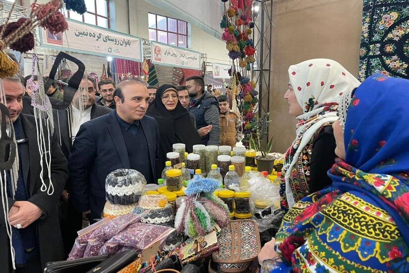 نمایشگاه «روستاآباد» در اردبیل گشایش یافت