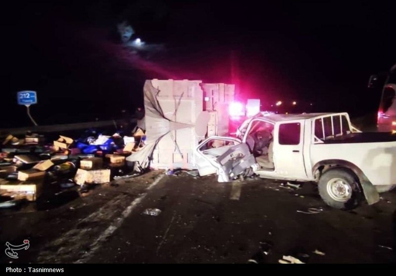 تصادف در آزادراه زنجان ـ تبریز با ۶ مصدوم