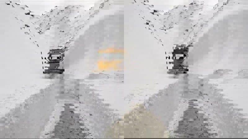 مسیر پیست اسکی «خوشاکو» ارومیه ناایمن است