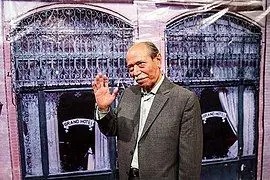 تبریک علی نصیریان به مناسبت روز پدر و گرامیداشت بهرام بیضایی