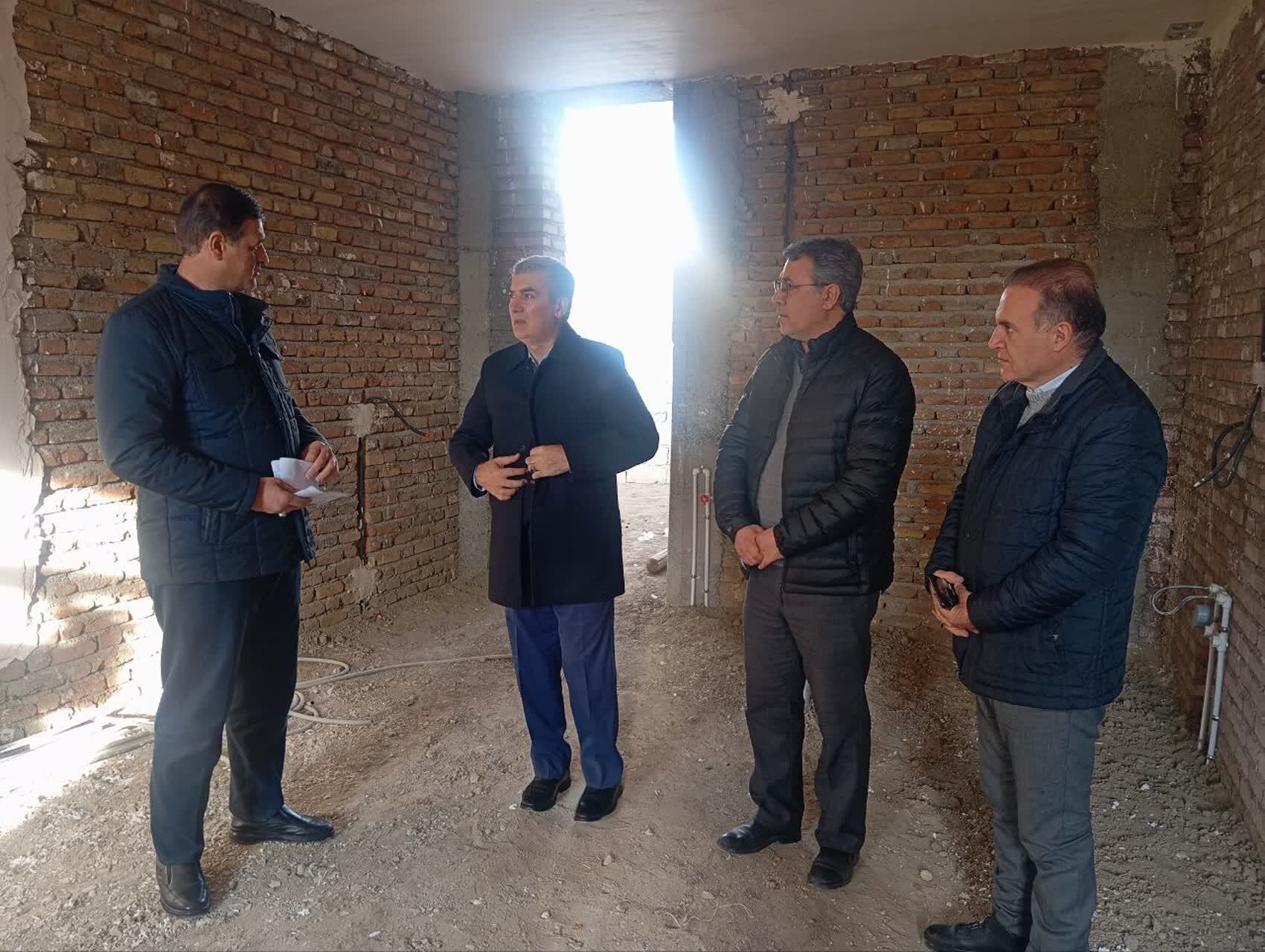 ساخت۱۰۰ مسکن  مددجویی روستایی در سلماس