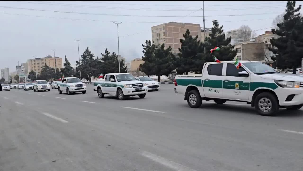 برگزاری رزمایش اقتدار پلیس در آذربایجان‌غربی