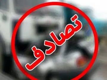 ۲۱ مصدوم در تصادف زنجیره‌ای ۳۰ خودرو در آذربایجان شرقی