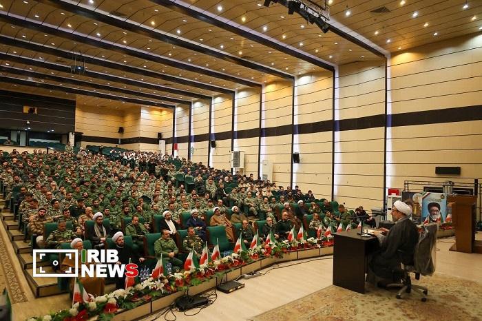 همایش تبیینی فرماندهان و کارکنان نیرو‌های مسلح مستقر در تبریز
