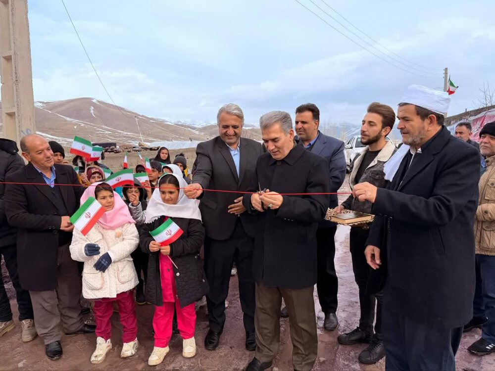 افتتاح ۶۴ پروژه عمرانی و چند طرح زیرساختی روستایی در سلماس