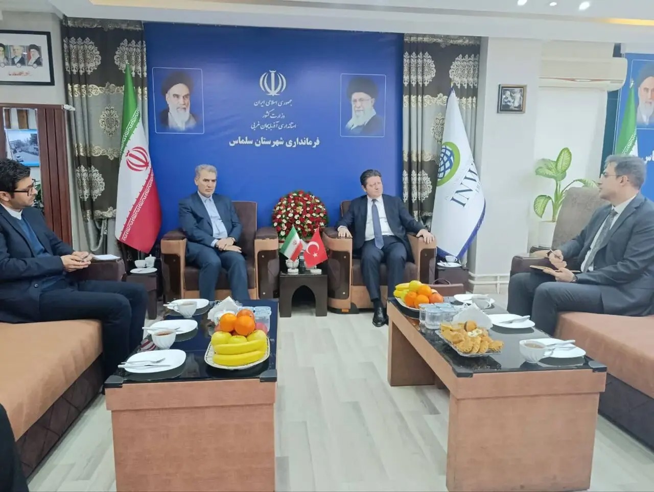 گسترش مناسبات مرزی ایران و ترکیه در سلماس