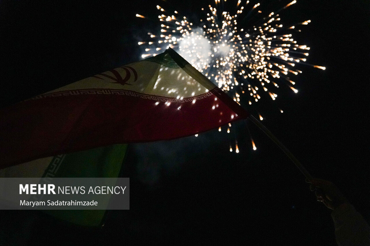 صداهای انفجار در تبریز مربوط به نورافشانی است