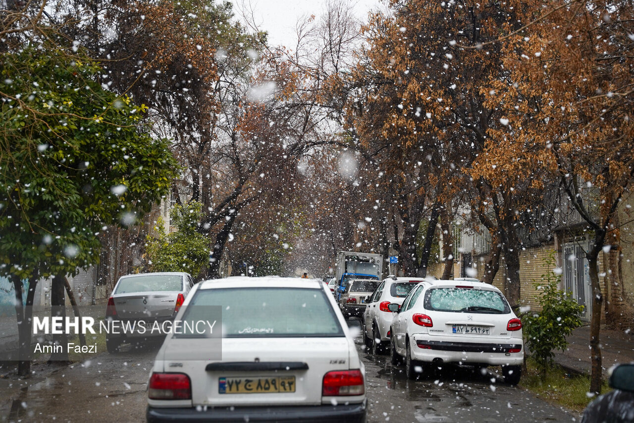 وزش بادهای شدید و بارش‌های گسترده برف و باران از شنبه در استان اردبیل