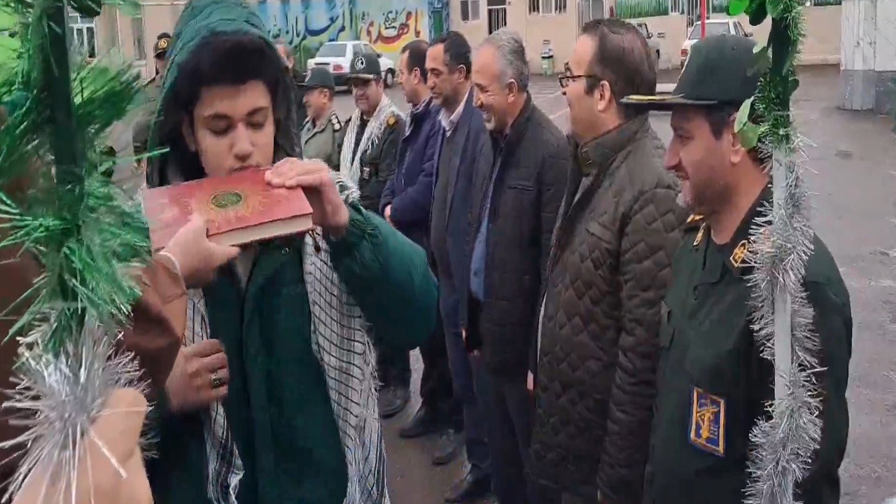 اعزام بسیجیان سراب به مناطق عملیاتی جنوب کشور