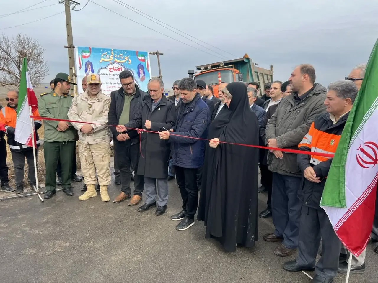 افتتاح چند پروژه عمرانی و انرژی در شهرستان پلدشت
