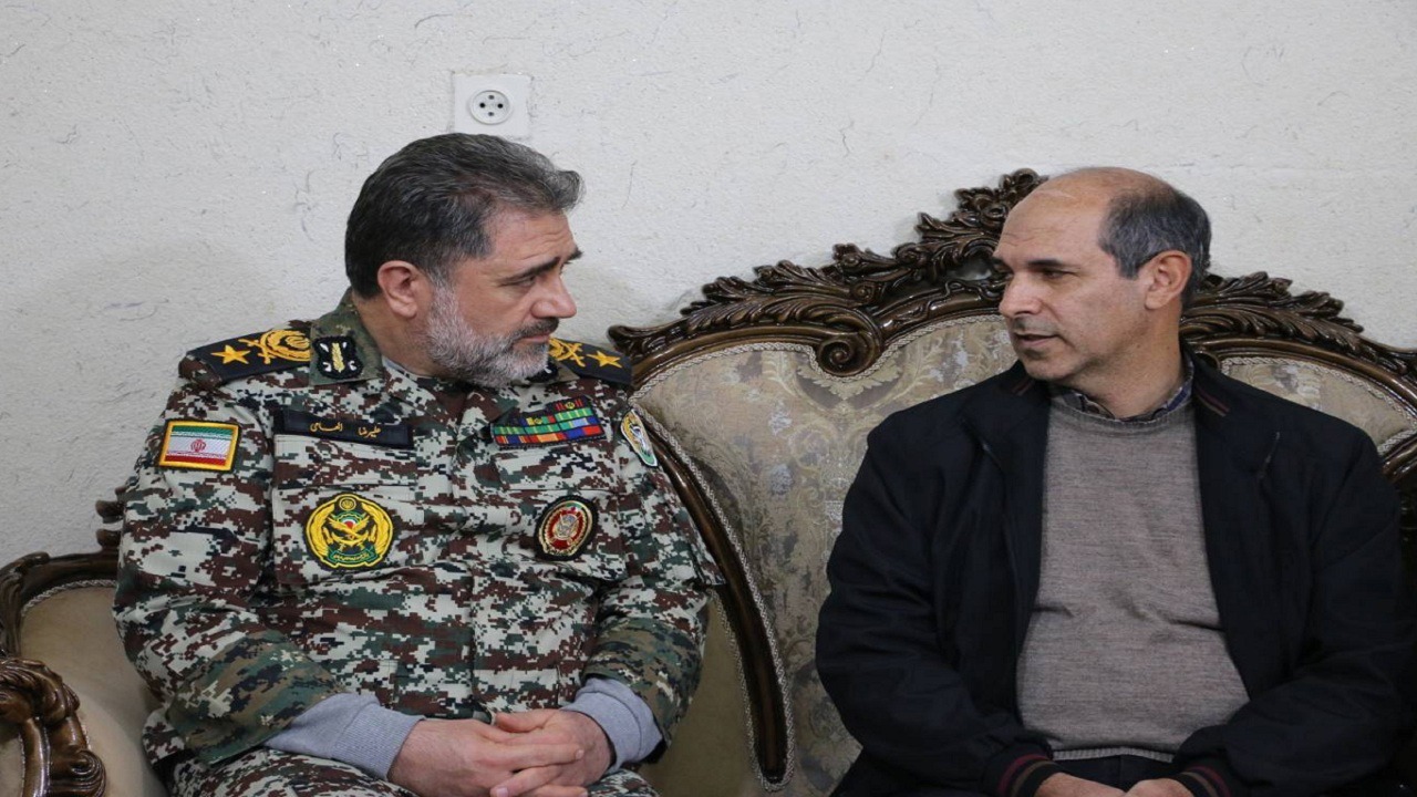 دیدار فرمانده قرارگاه مشترک پدافند هوایی خاتم الانبیا با جانبازان منطقه شمال‌غرب