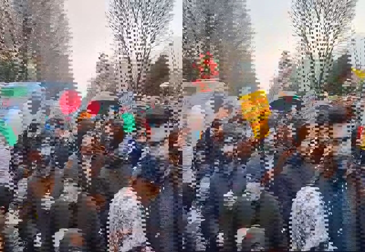 حضور گسترده مردم تبریز در راهپیمایی ۲۲ بهمن