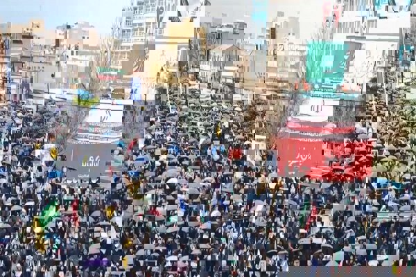 حماسه آفرینی مردم مرزدار ارومیه در راهیپمایی ۲۲ بهمن