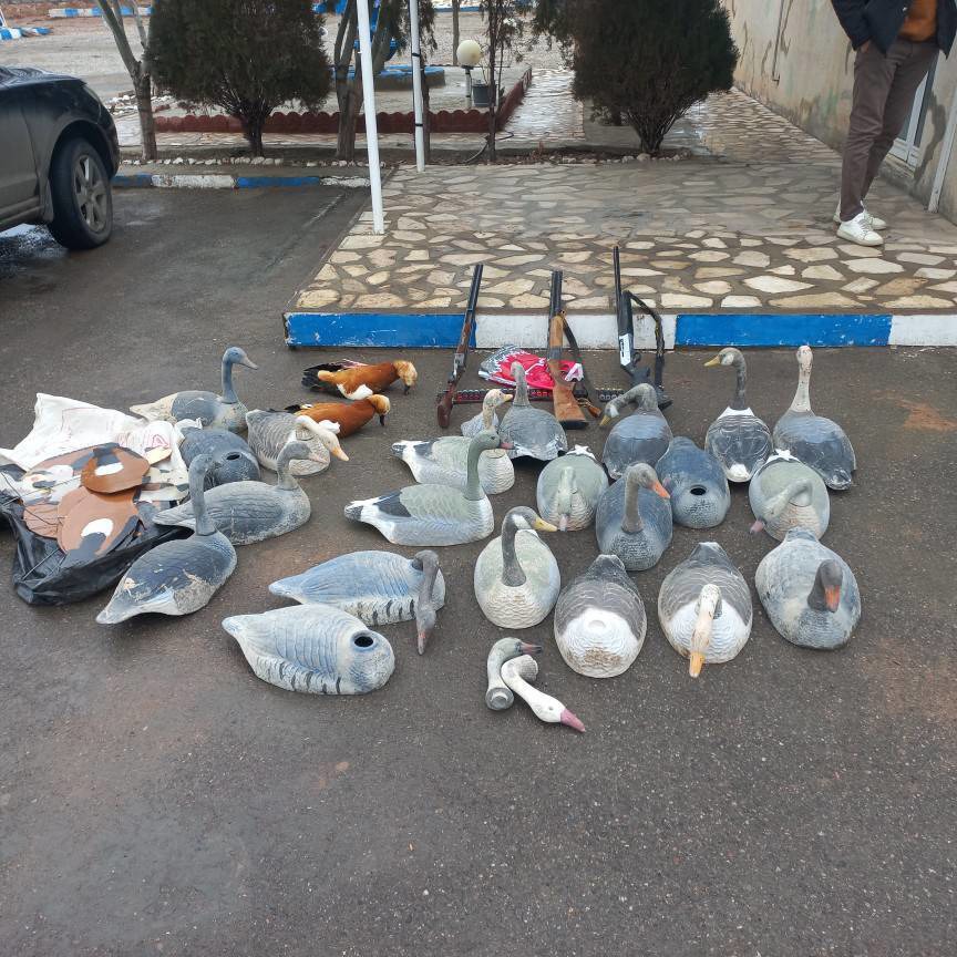 دستگیری متخلفان شکار غیرمجاز در پلدشت