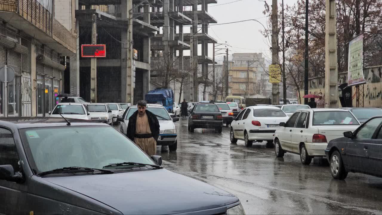 ثبت نزدیک به یک متر بارندگی در شلماش سردشت