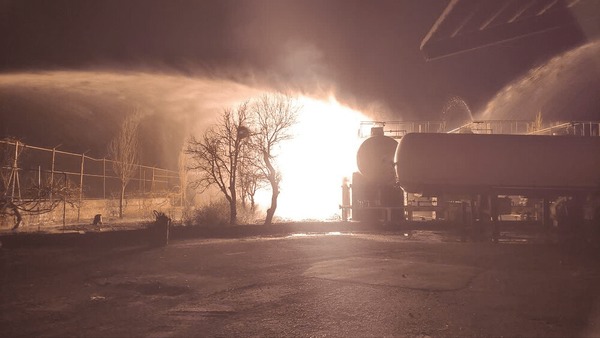 وقوع انفجار و آتش‌سوزی حوالی پالایشگاه تبریز