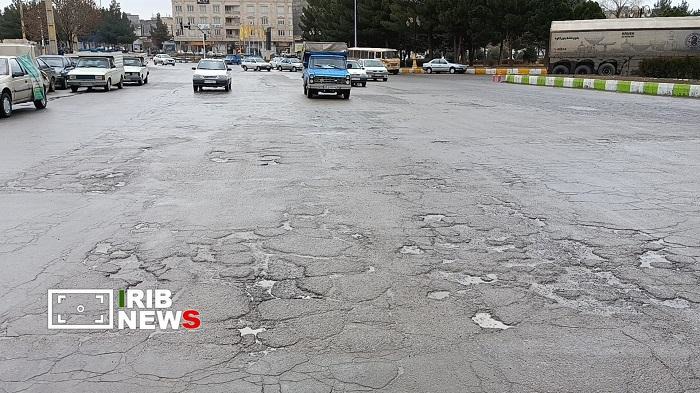 گلایه شهروندان مراغه‌ای از وضعیت آسفالت خیابان‌ها