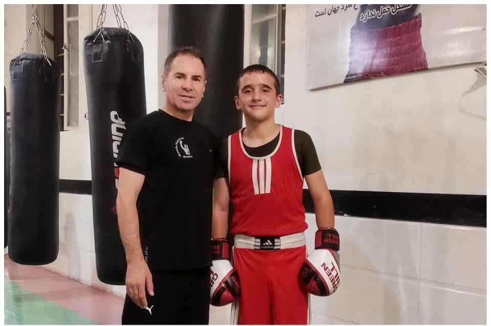 دعوت از بوکسور مراغه‌ای به اردوی تیم ملی نونهالان