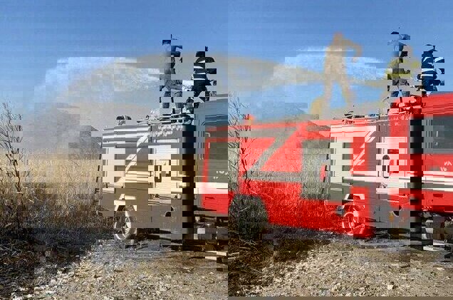 آتش‌سوزی در حاشیه پارک ملی دریاچه ارومیه مهار شد