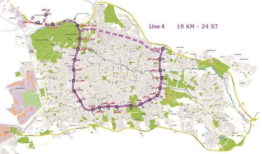 عملیات اجرایی نخستین تراموای شهری کشور در تبریز