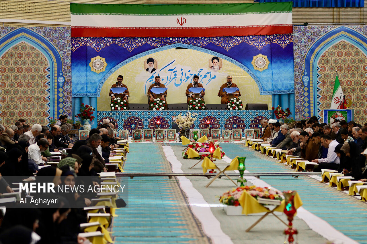 رمضان و آوای وحدت بخش قرآن؛ میز زندگی با آیه در مصلی ارومیه دایر شد