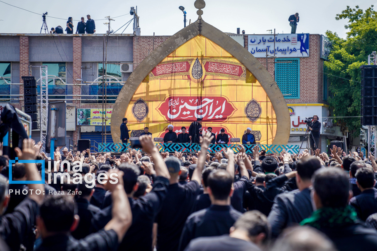 استقبال اردبیل از کاروان کربلا در روز عرفه