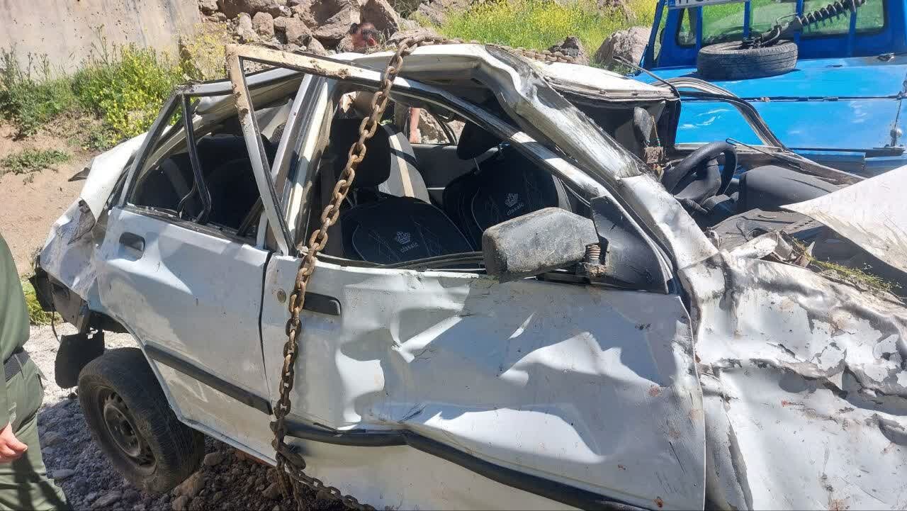 حادثه مرگبار رانندگی در محور رضی - گرمی