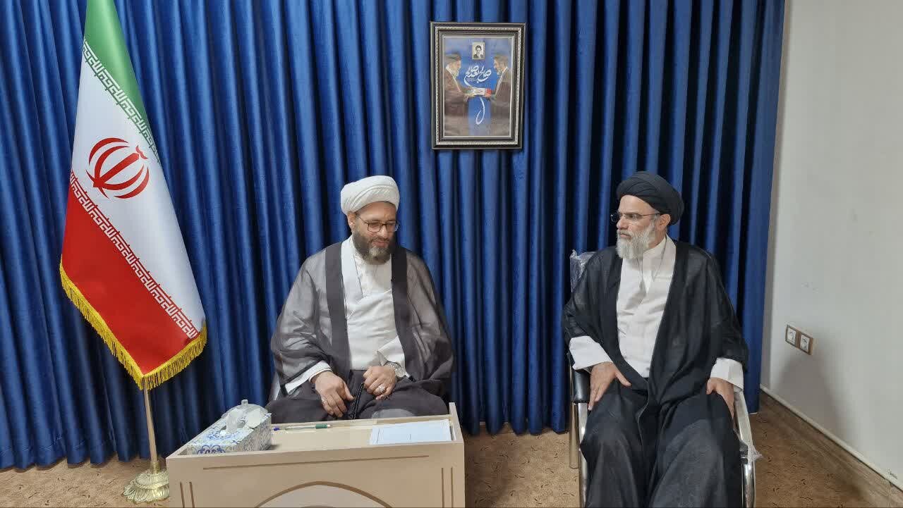 دیدار مدیرکل تبلیغات اسلامی آذربایجان شرقی با امام جمعه اهر