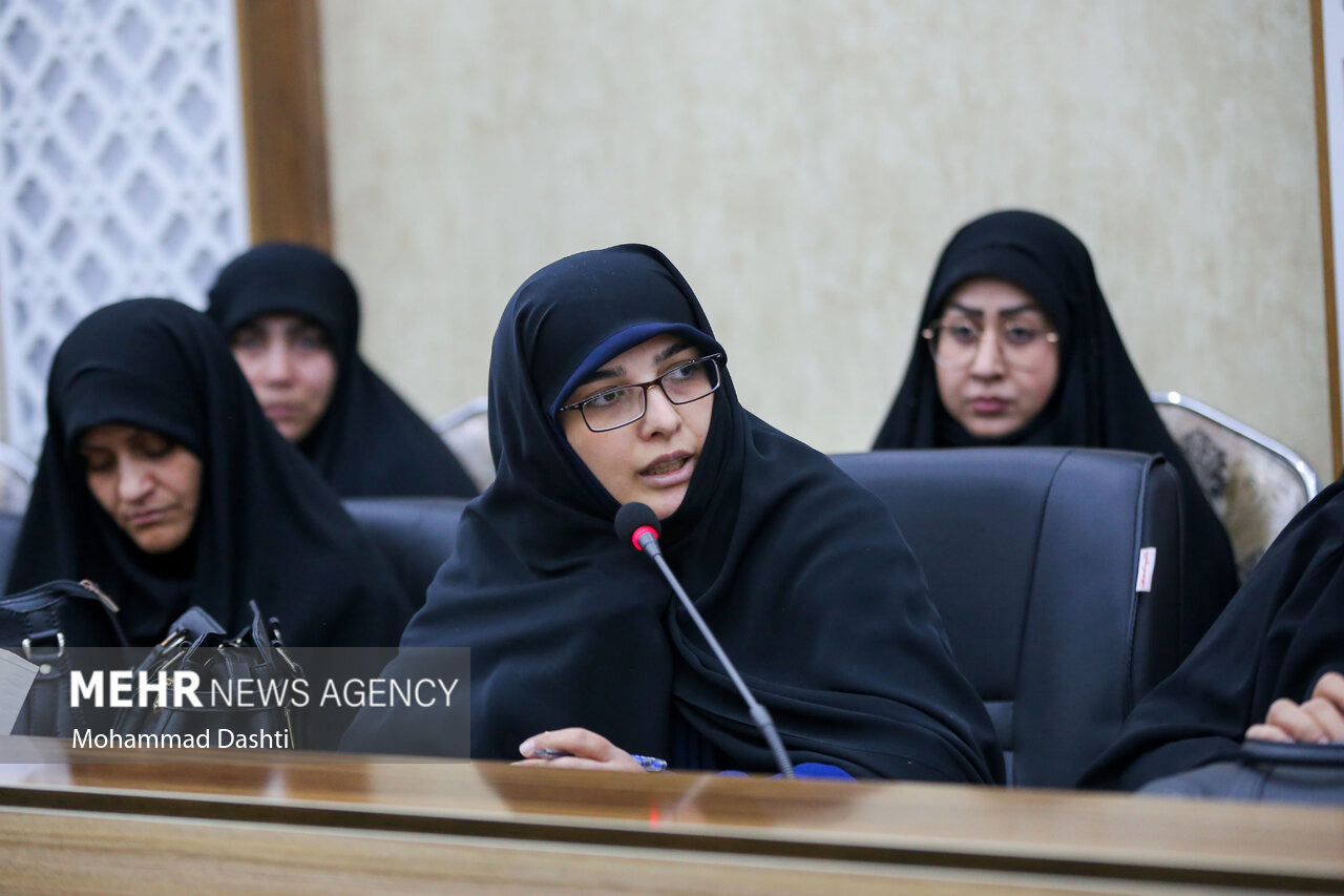 برگزاری جلسه شورای راهبری بانوان در اداره تبلیغات اسلامی اهر
