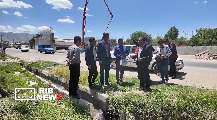 لزوم جا به جایی تاسیسات حریم احداث تقاطع غیر همسطح آذرشهر