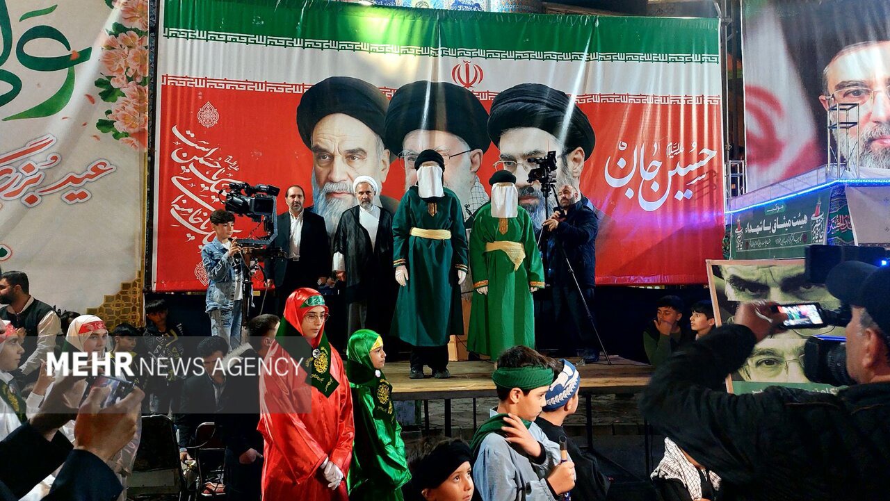 اجتماع باشکوه غدیریان در مشگین شهر