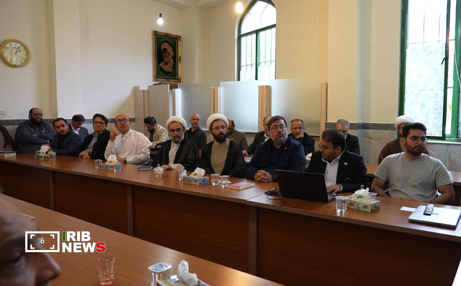 آئین رونمایی از بخش آذربایجانیِ سایت دارالارشاد اردبیل