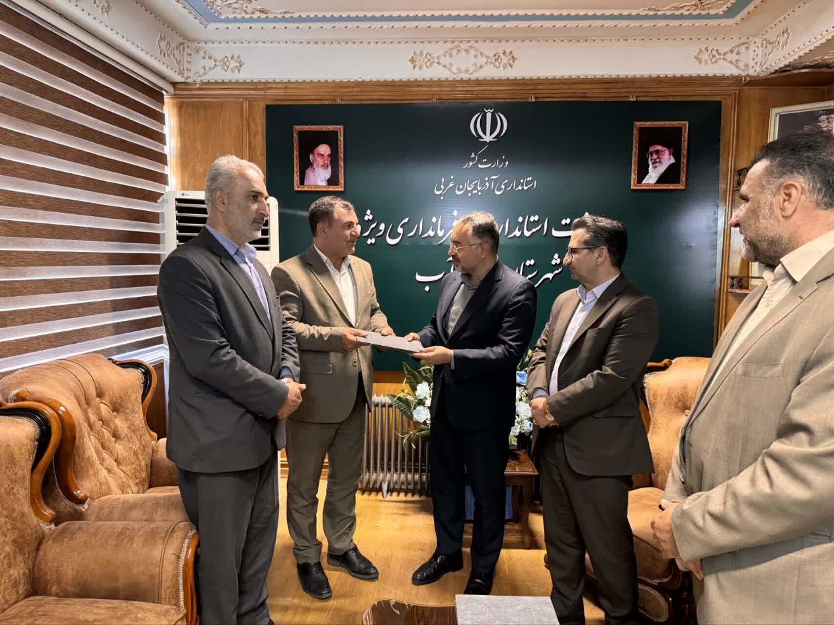 رسول ملکی سرپرست فرمانداری میاندوآب شد