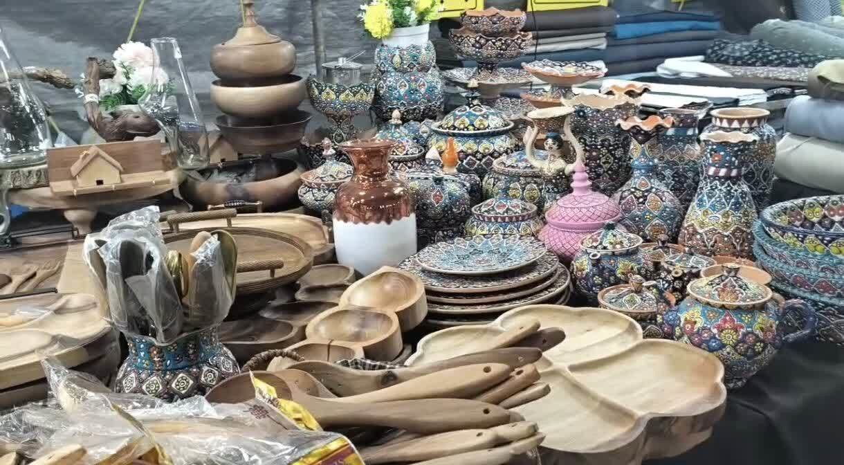 برپایی نمایشگاه صنایع دستی در بوکان
