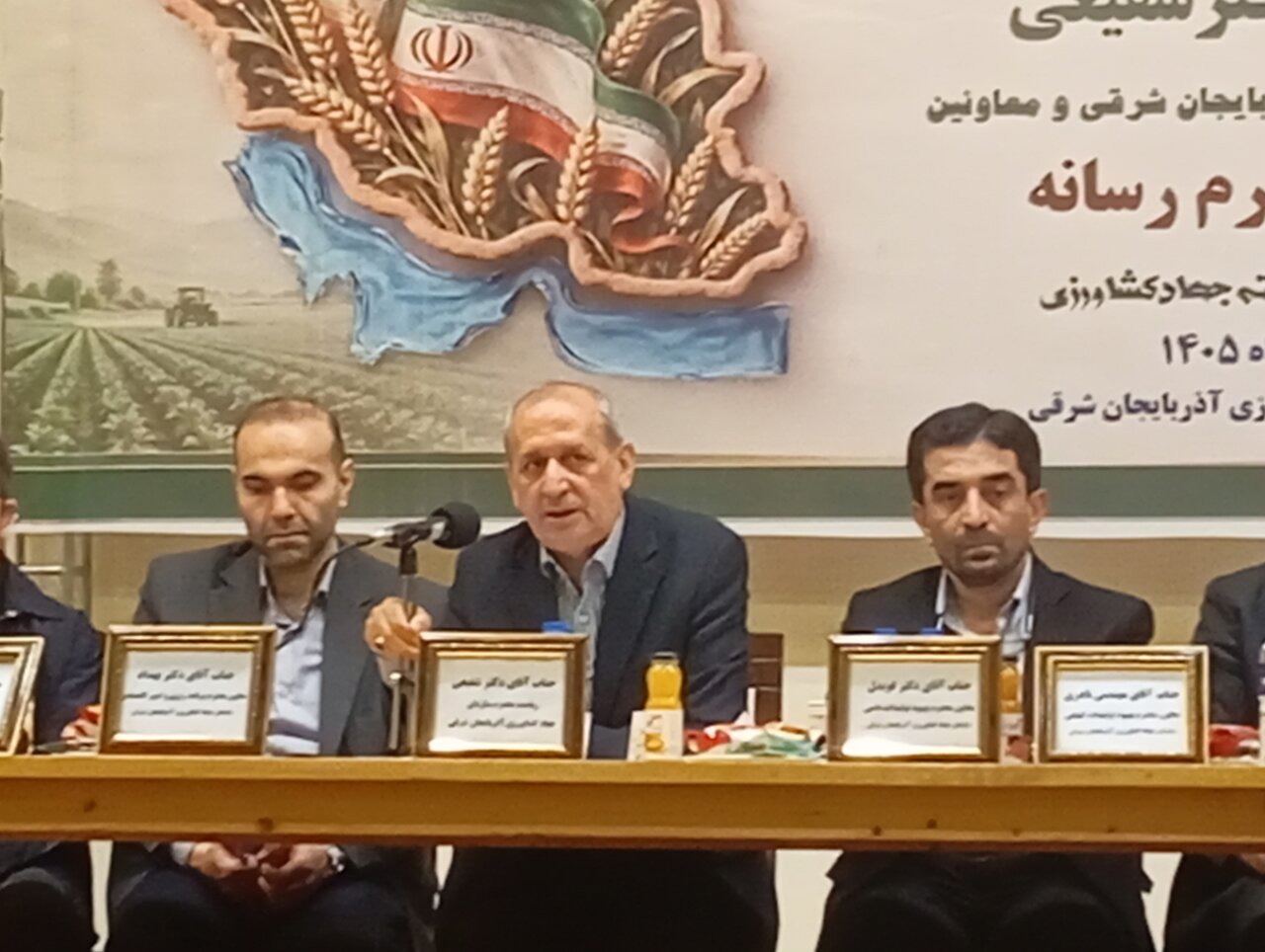 رشد تولید کشاورزی در آذربایجان شرقی