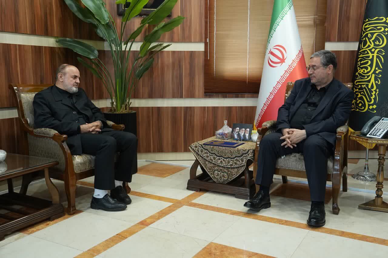 دیدار معاون سازمان پدافند غیرعامل کشور با استاندار آذربایجان‌غربی