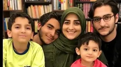 سورپرایز ستاره سادات قطبی توسط ۴ فرزندش/ ویدئو