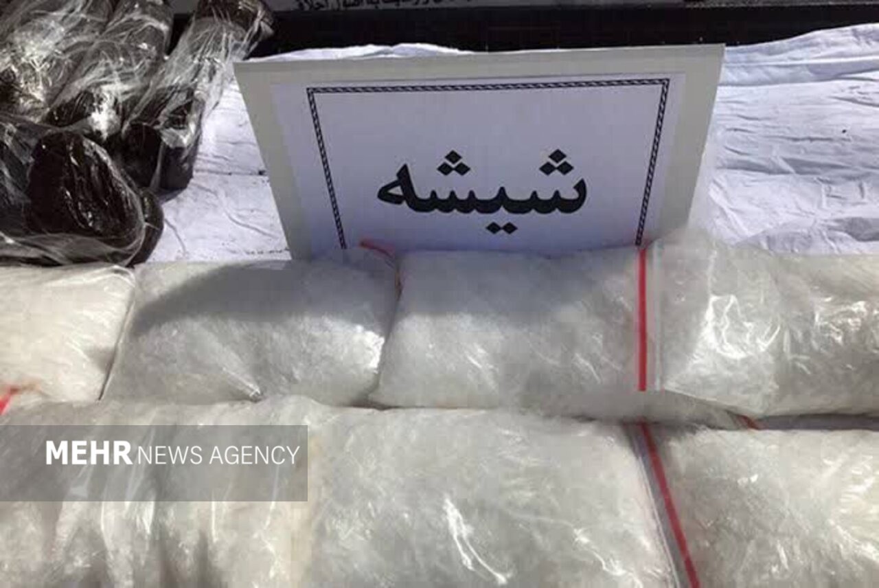 کشف بیش از ۱۱ کیلو شیشه در اردبیل