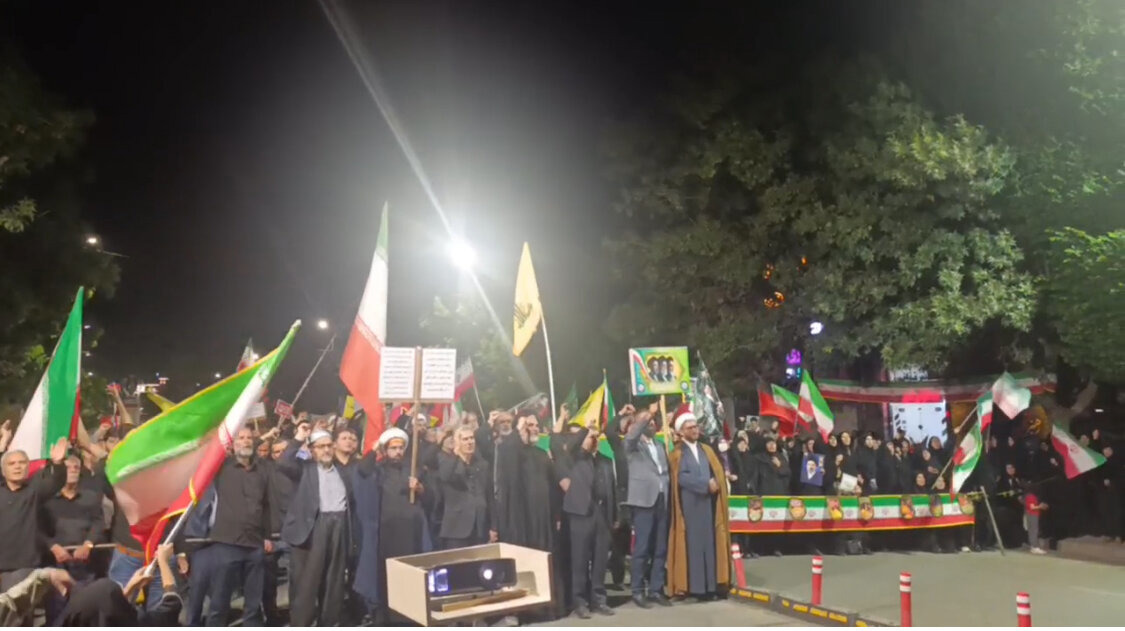 تجدید بیعت سلماسی‌ها در صد و بیست و پنجمین تجمع شبانه