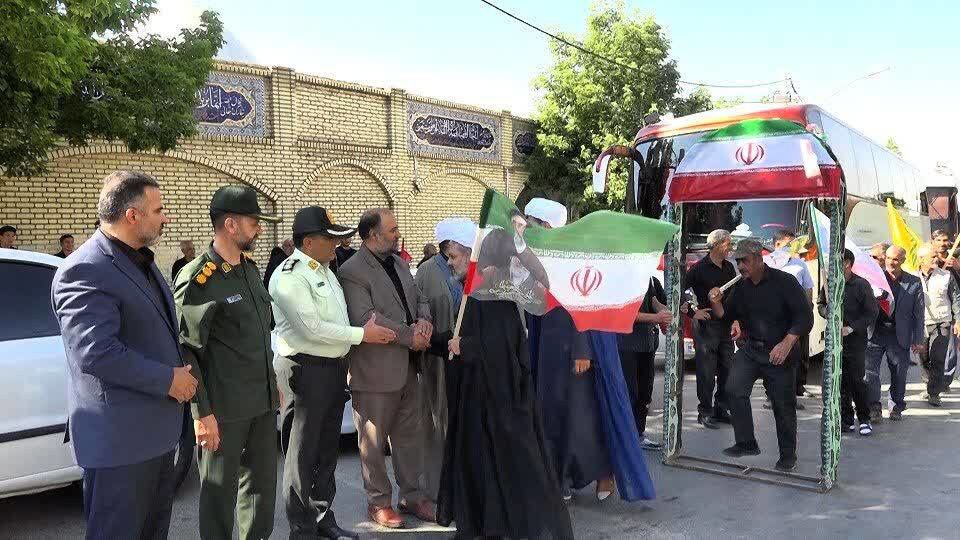 استقبال ۳ هزار نفری عاشقان طریق خامنه‌ای شهید از آیین تشییع آقای شهید ایران